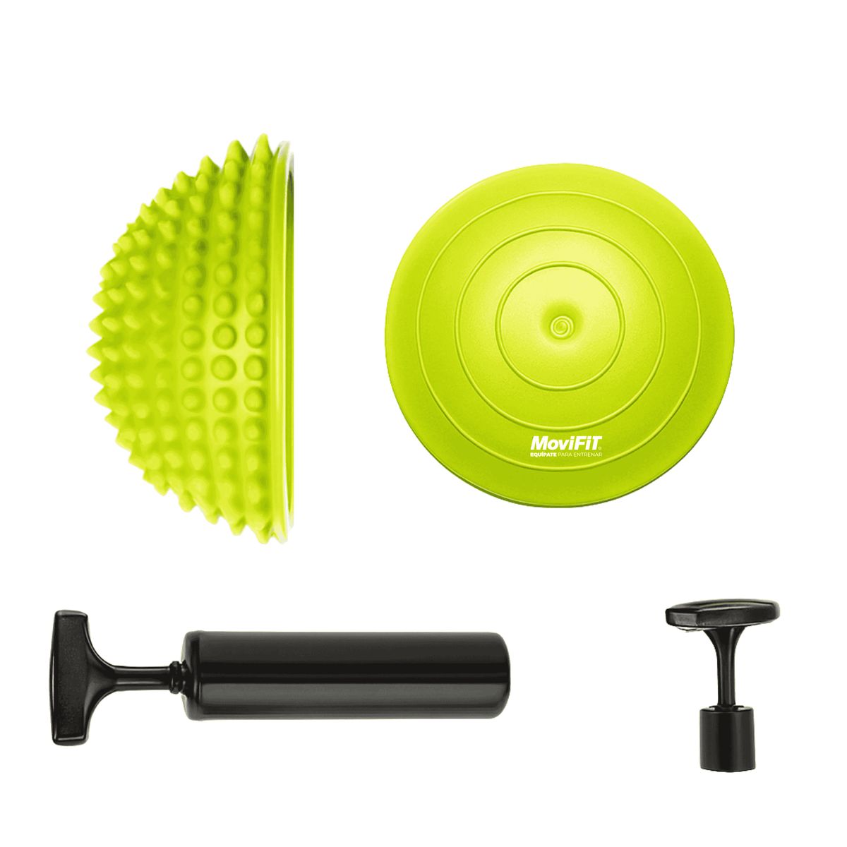 MOVIFIT - Mini Bosu Inestable PVC 16CM fitness yoga pilates