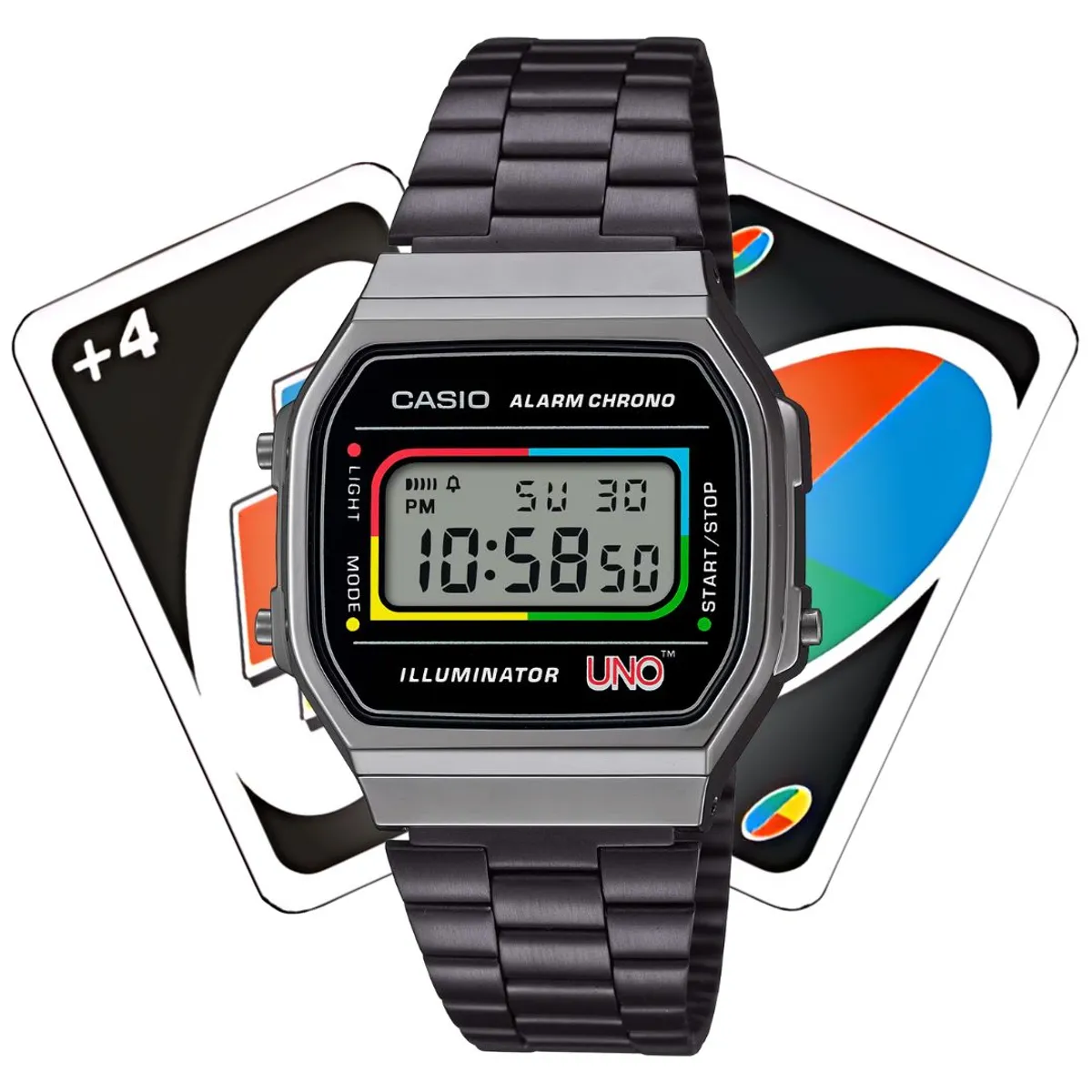 CASIO - Reloj Casio Modelo A168WEUC-1A Diseño Vintage