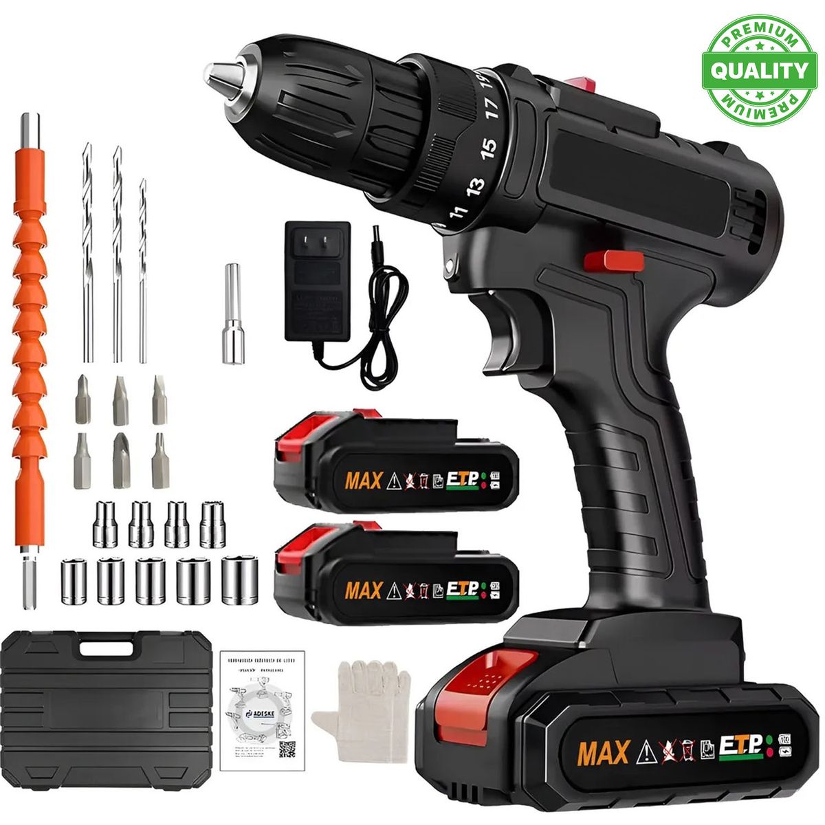 ONE PIXEL - Kit Destornillador Inalambrico Taladro Electrico Con Bateria