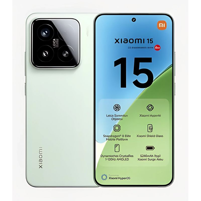 XIAOMI - Celular Xiaomi 15 256GB 12GB RAM Verde