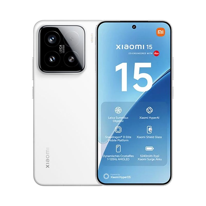 XIAOMI - Celular Xiaomi 15 256GB 12GB RAM Blanco
