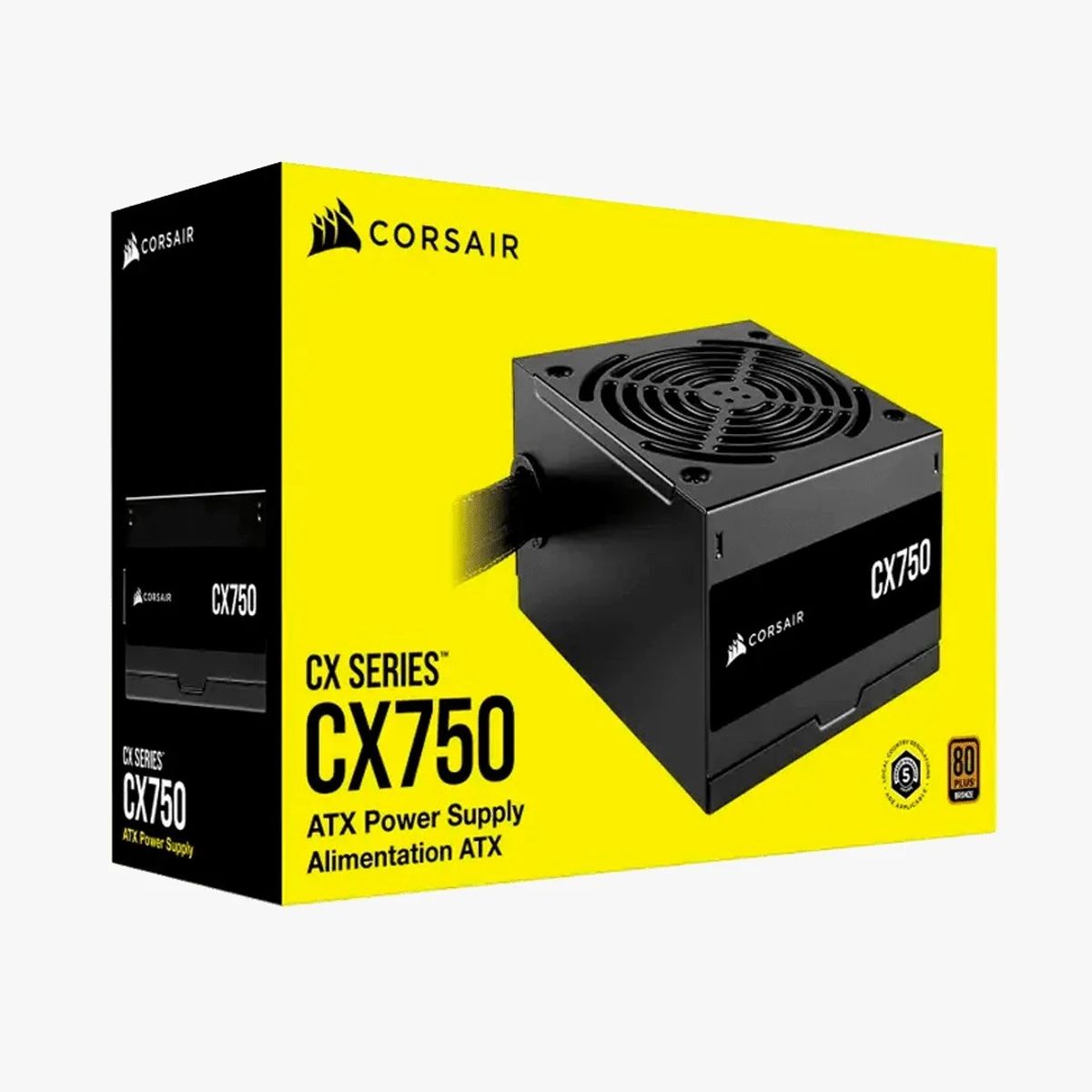 CORSAIR - FUENTE DE PODER REAL CORSAIR CX750 750W 80+ BRONZE