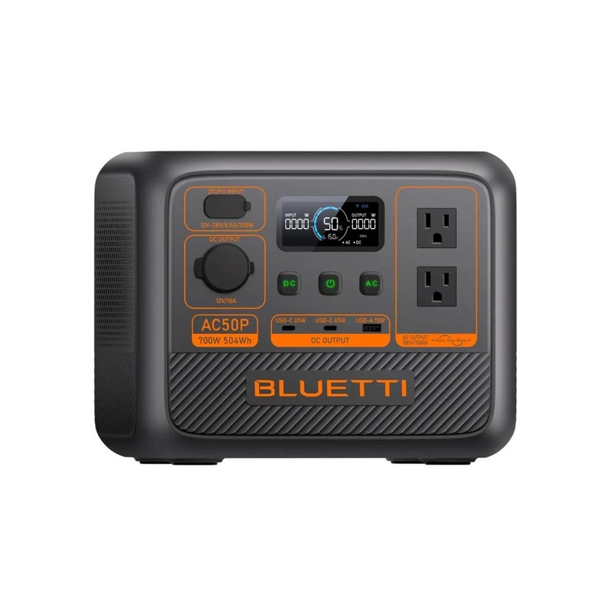 BLUETTI - Estación de Energia Portatil Bluetti AC50P 700W 504Wh