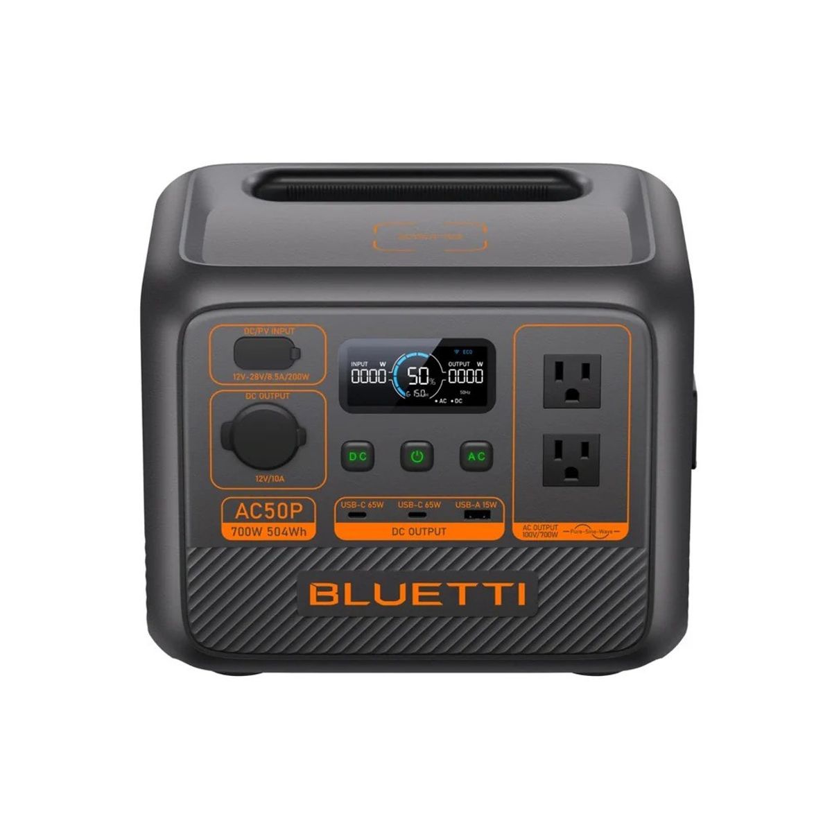 BLUETTI - Estación de Energia Portatil Bluetti AC50P 700W 504Wh