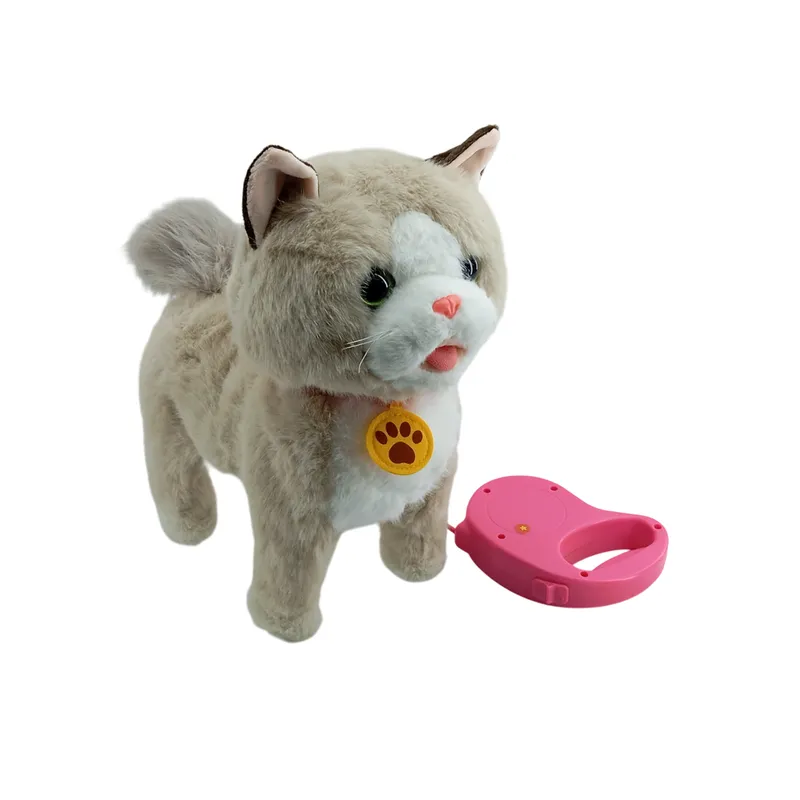 JUGUETERIA EXPRESS - Juguete Gato Interactivo Lamidas Camina Con Sonidos