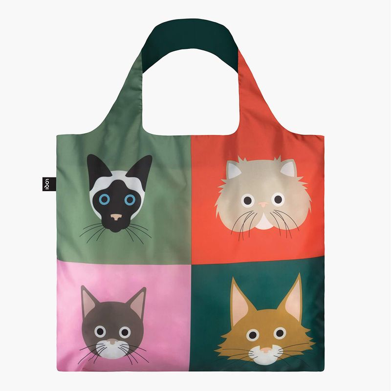 LOQI - Bolsa De Compras Inspirada En Artistas Multicolor