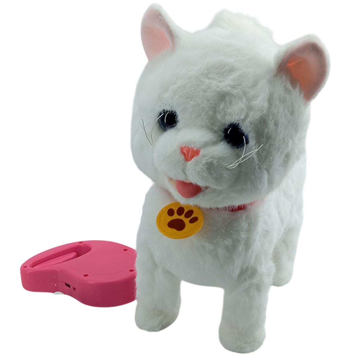 JUGUETERIA EXPRESS - Juguete Gato Interactivo Lamidas Camina Con Sonidos