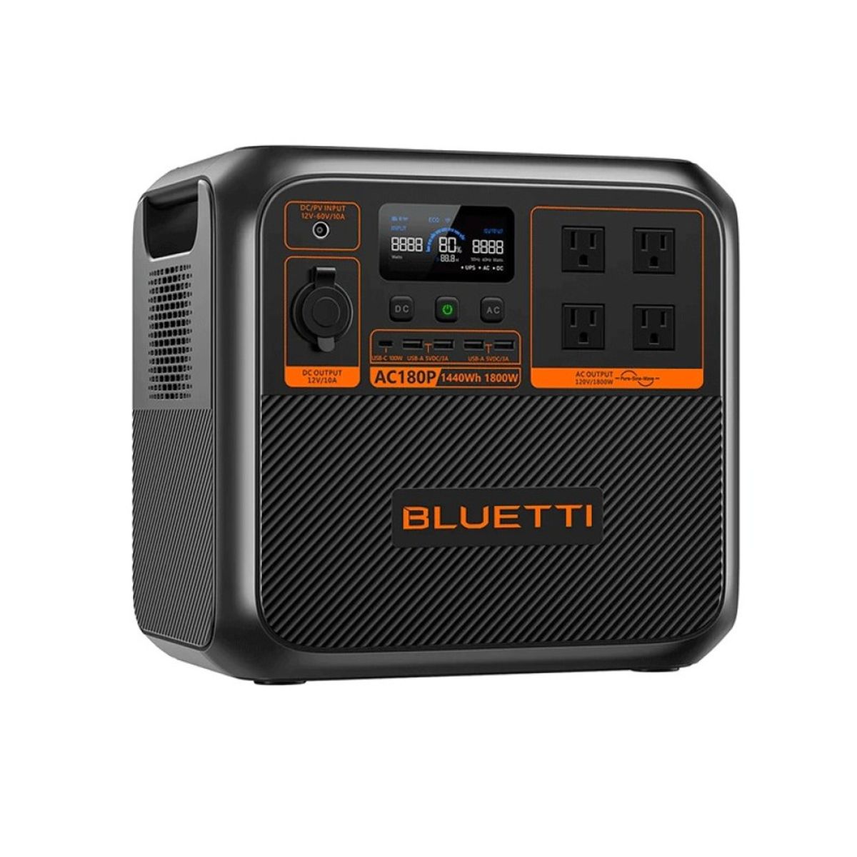 BLUETTI - Estación de Energia Portatil Bluetti AC180P 1800W 1440Wh