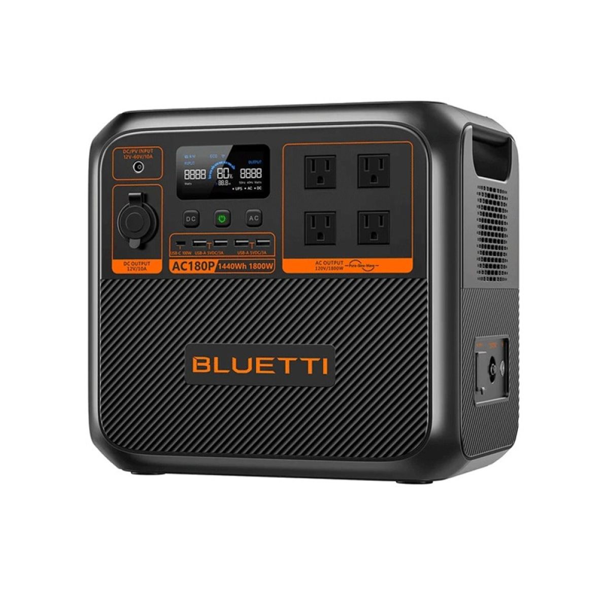 BLUETTI - Estación de Energia Portatil Bluetti AC180P 1800W 1440Wh