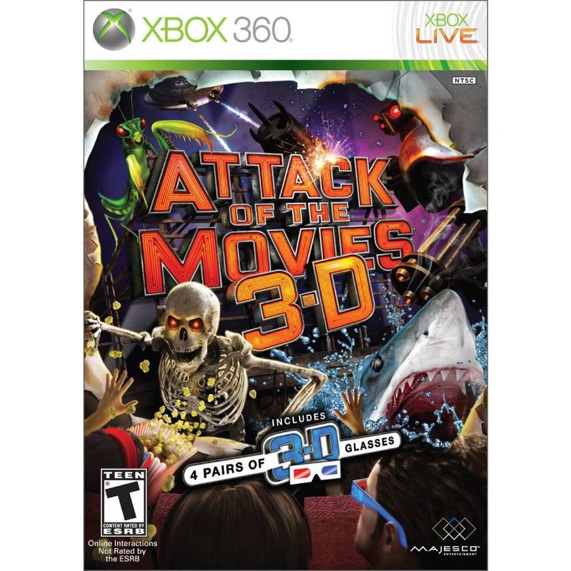 MICROSOFT - Attack Of The Movies 3-D - Xbox 360