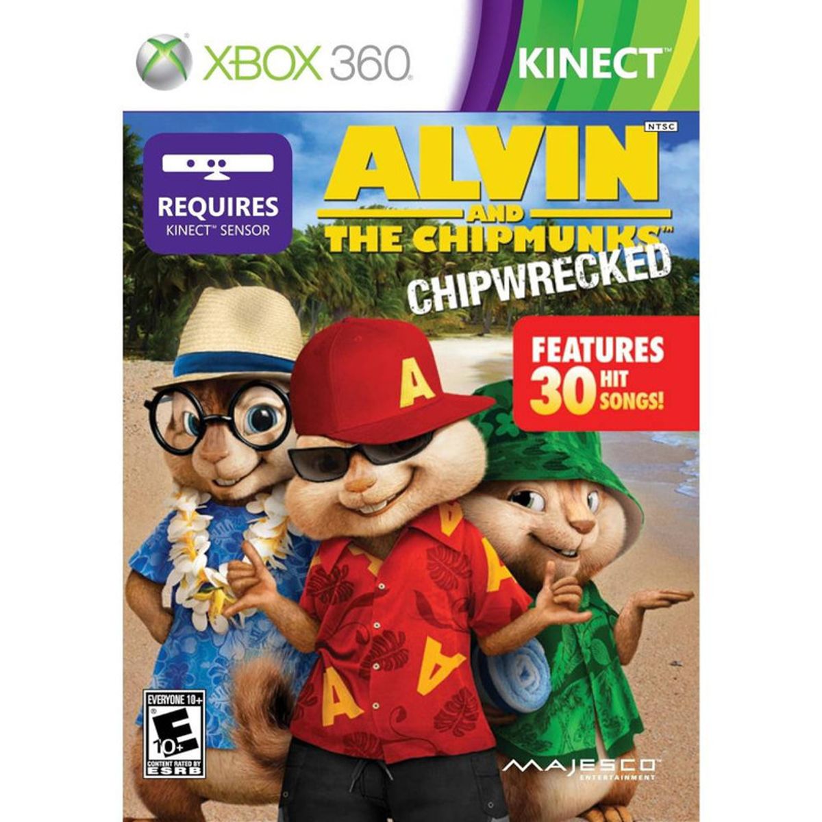 MICROSOFT - Alvin y Las Ardillas Chipwrecked - Xbox 360