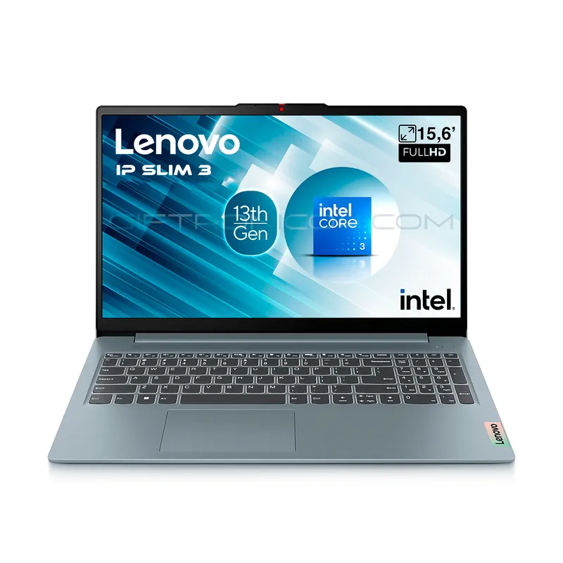 LENOVO - Portátil Lenovo IdeaPad Slim 3 15IRU8 - 15,6 FHD - Intel Core i3-1315U - 8GB RAM - 512GB SSD - Gris
