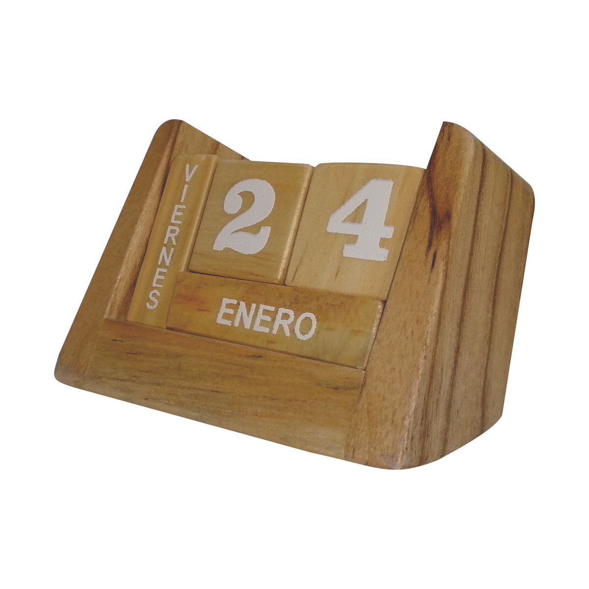 MAFEGO - Calendario infinito en madera MFG1091 Madera blanco
