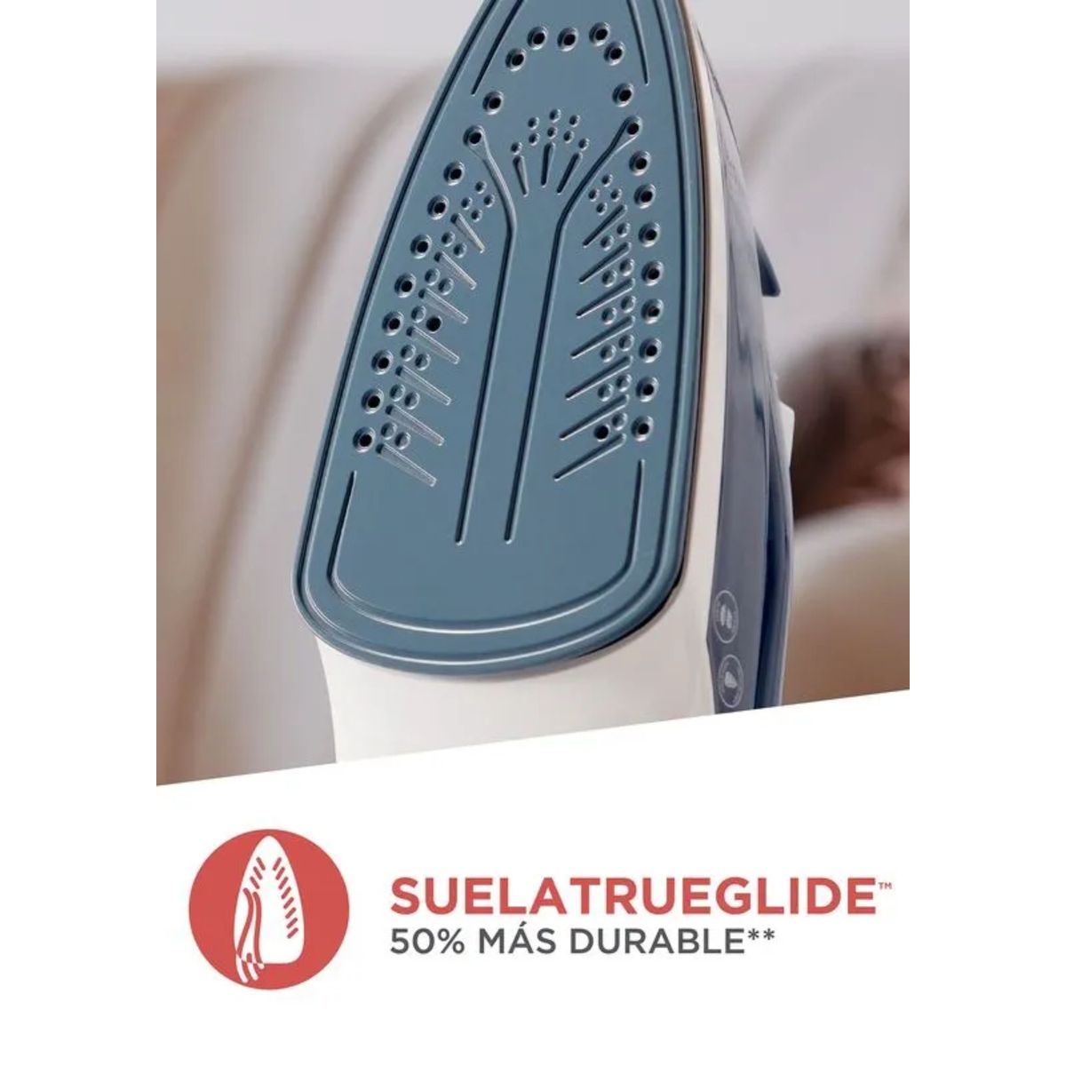 BLACK+DECKER - Plancha de Vapor Black + Decker Golpe de Vapor Azul