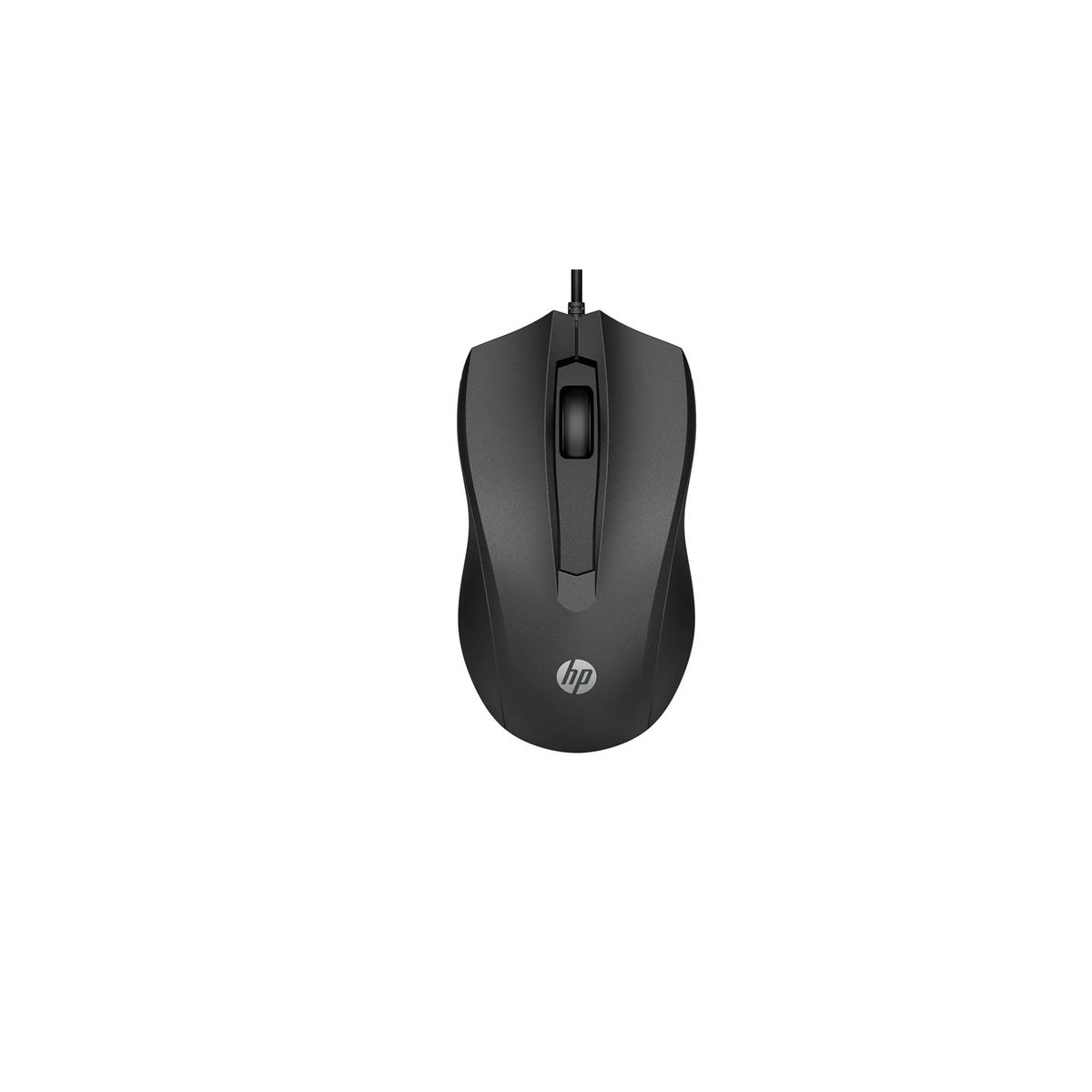 HP - Mouse HP Alámbrico Óptico 100 Negro