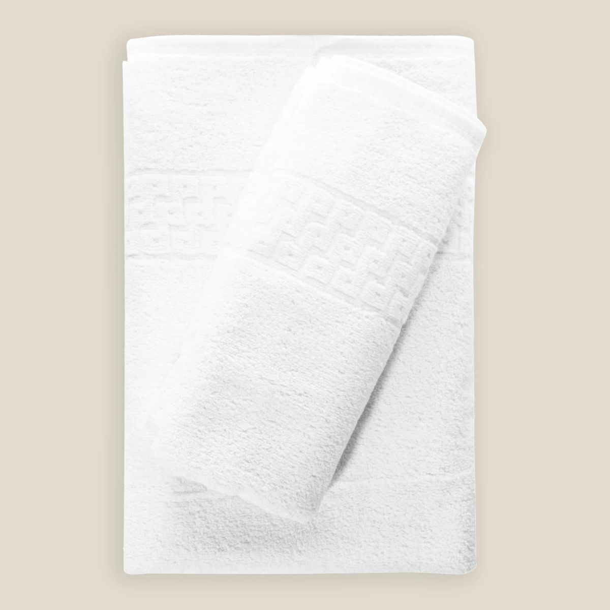 DOHLER - Toalla Hotelera Studio 100% algodón de 440 gramos para manos
