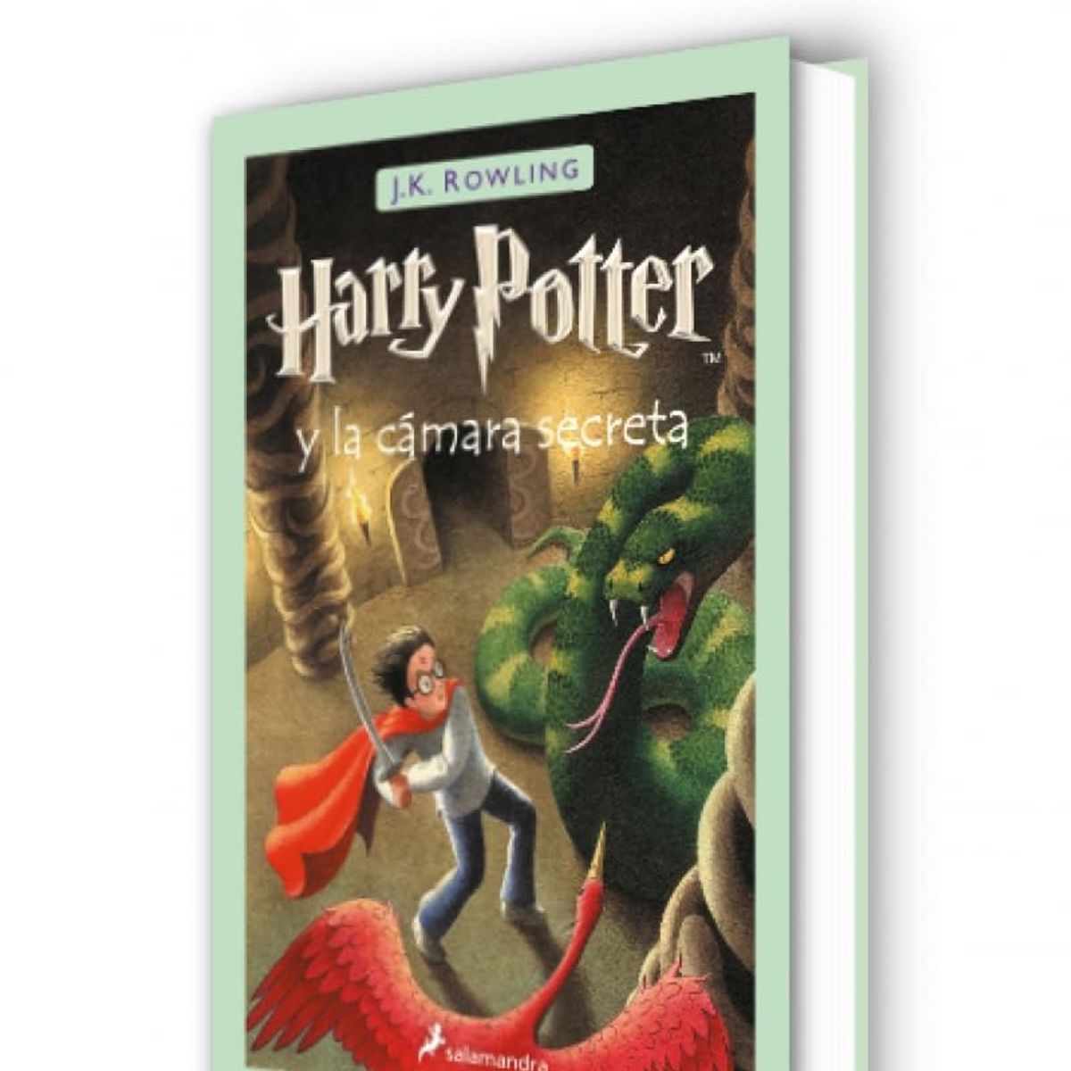 SALAMANDRA - Libro Harry Potter La Cámara Secreta Para Niños Adultos
