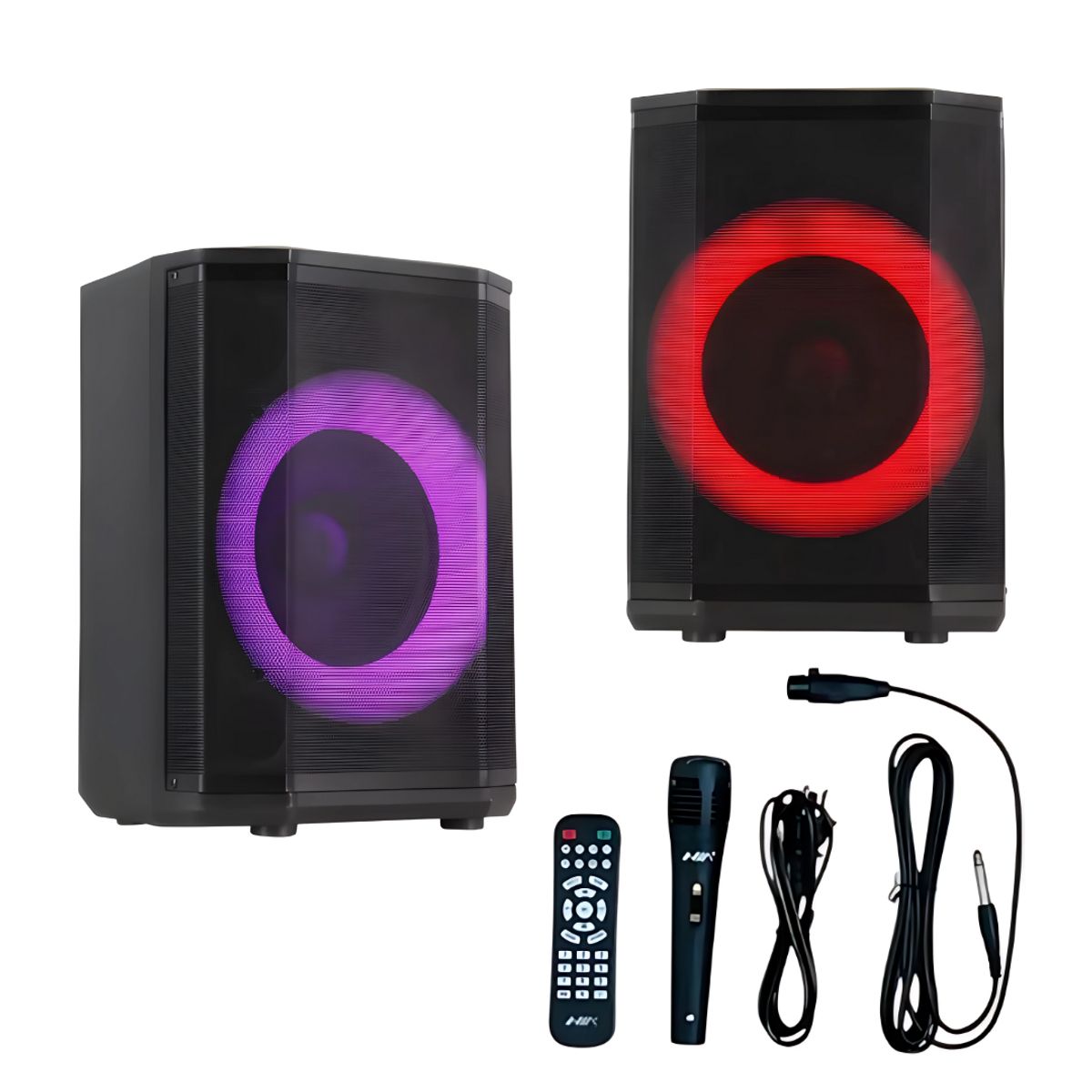 NIA - Cabina de Sonido Bluetooth NIA 16000W LED
