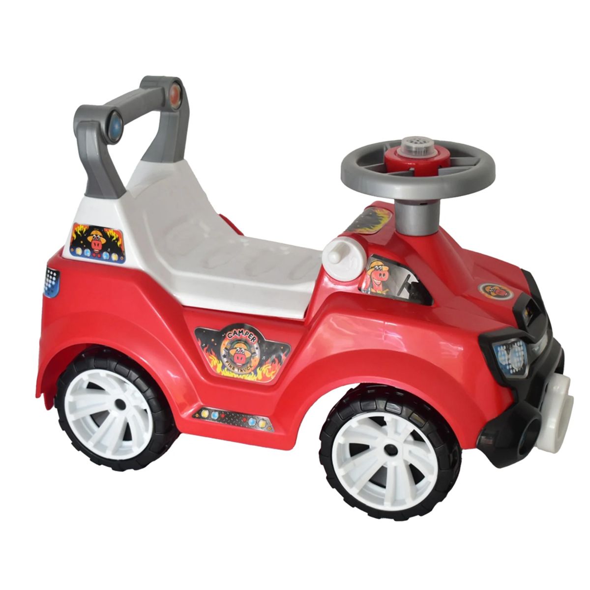 BOY TOYS - Carro Camper Bombero Boy Toys