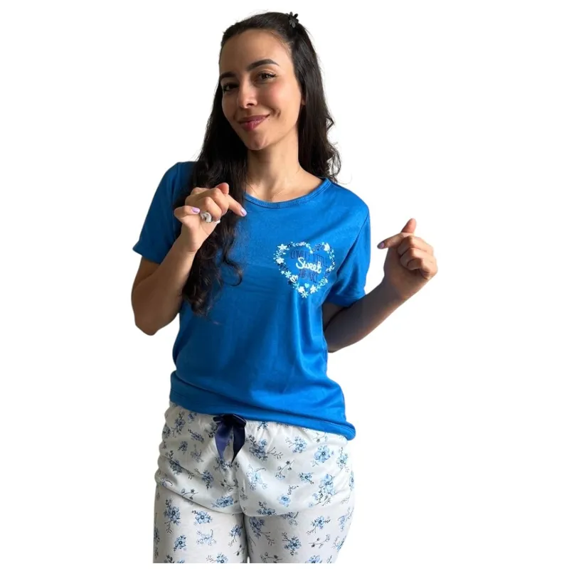 EMPIJAMADAS - Pijama para Mujer Capri