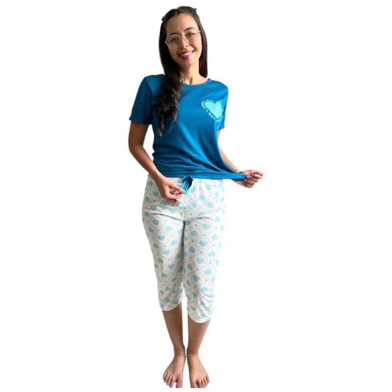 EMPIJAMADAS - Pijama para Mujer Capri