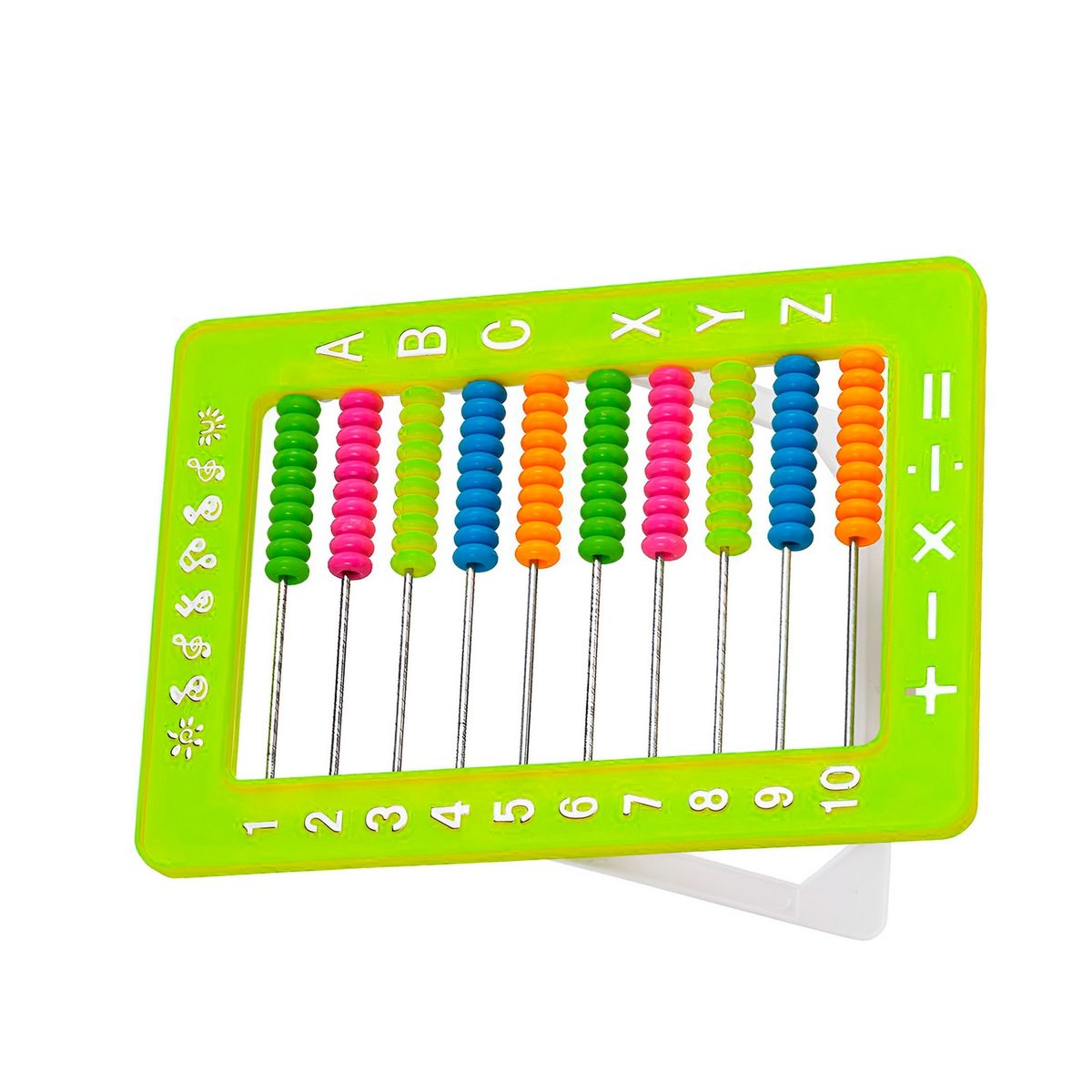 GENERICO - Abaco Multicolor Aprendizaje Letra Numeros Unisex