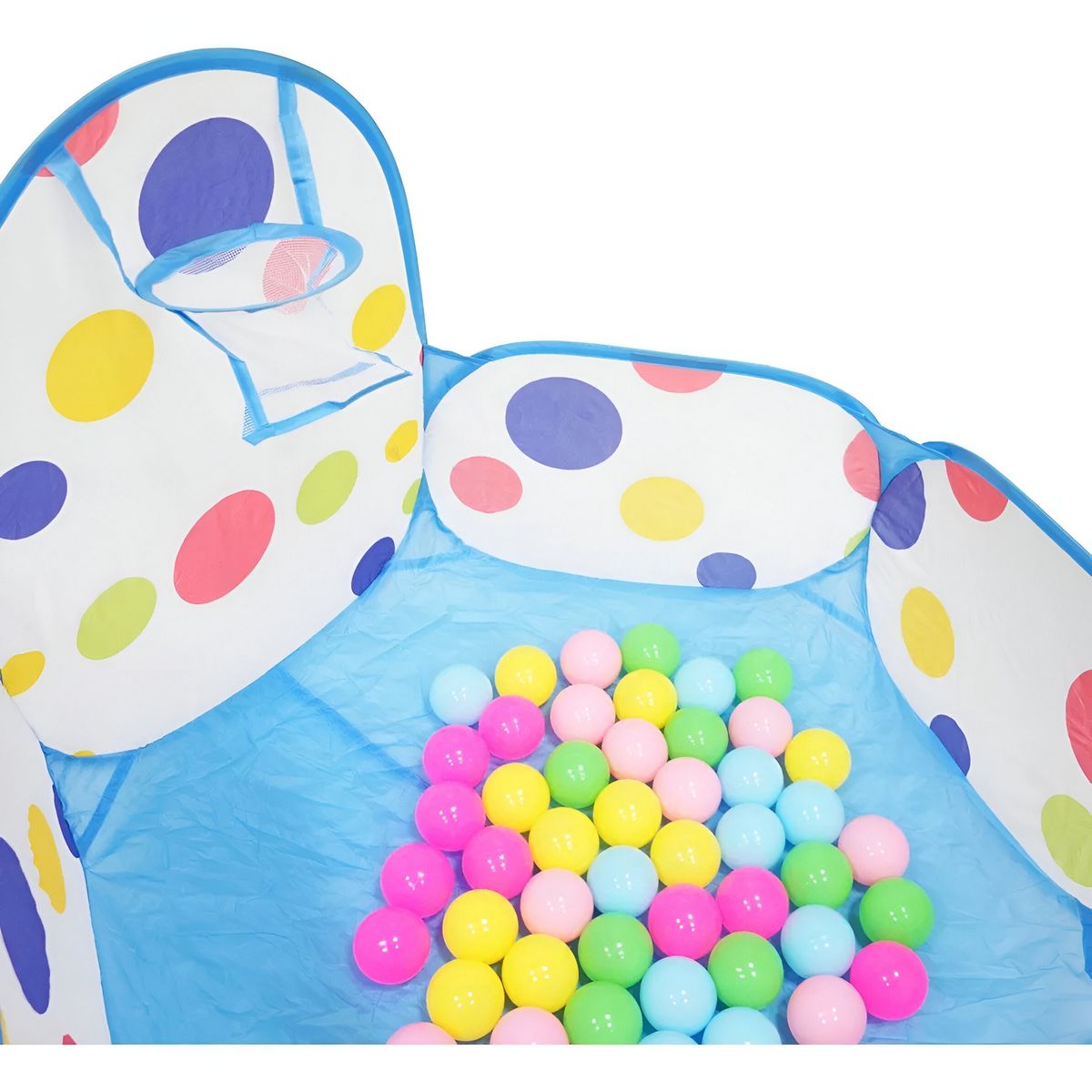 GENERICO - Piscina De Pelotas Interactiva Plegable Canasta Basketball