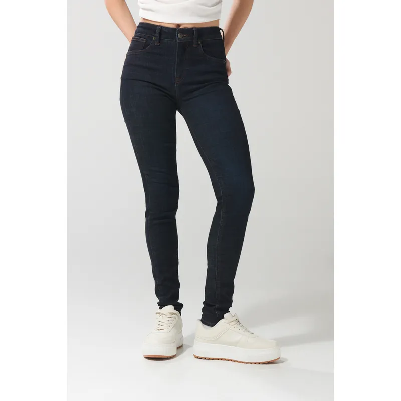 KOAJ - KOAJ Jean con efecto push up azul intenso, tiro alto y bolsi