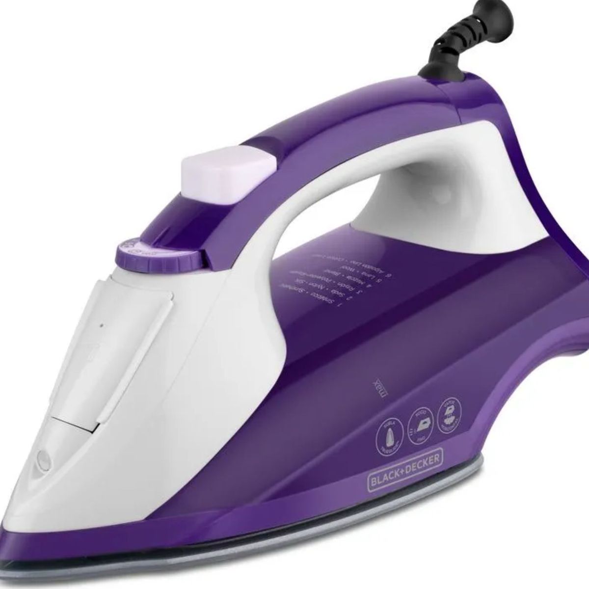 BLACK+DECKER - Plancha BLACK+DECKER suela antiadherente