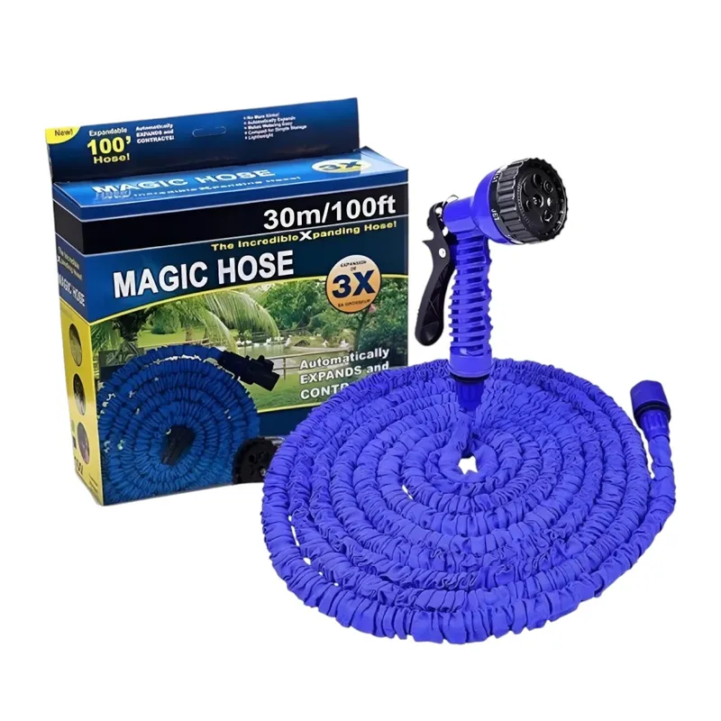 GENERICO - Manguera Magica Expandible Con Pistola Multichorro