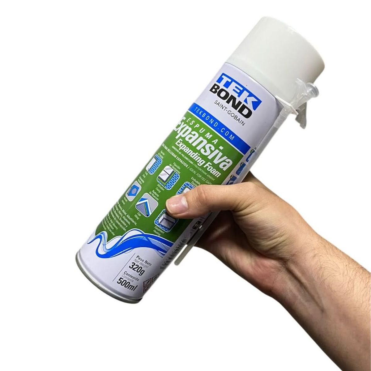 GENERICO - Espuma Expansiva de Poliuretano Tekbond 500ml