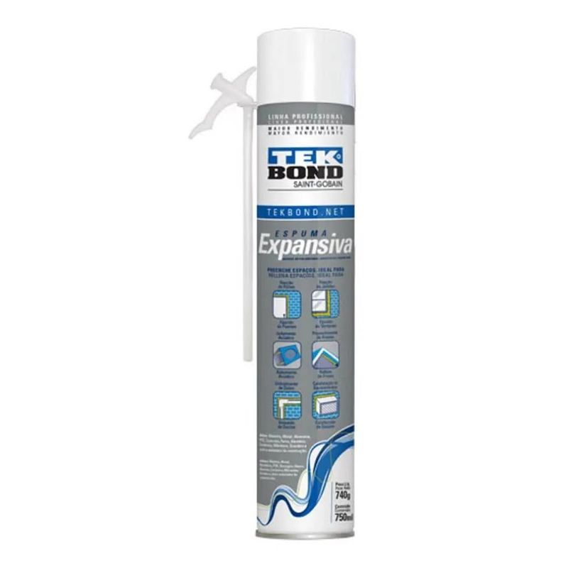 GENERICO - Espuma Expansiva de Poliuretano Tekbond 750ml