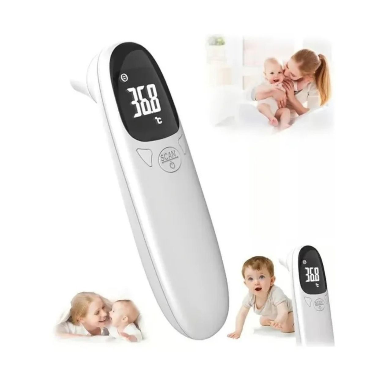 GENERICO - Termometro Digital Sin Contacto Para Bebe Y Adultos