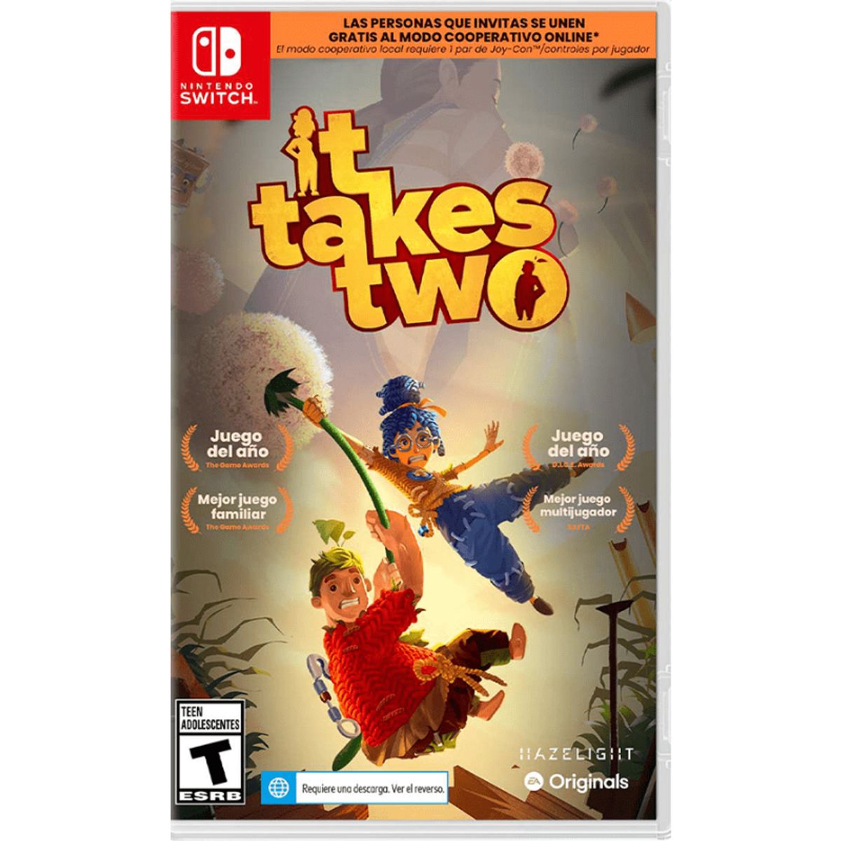NINTENDO - It Takes Two - Juego Nintendo Switch