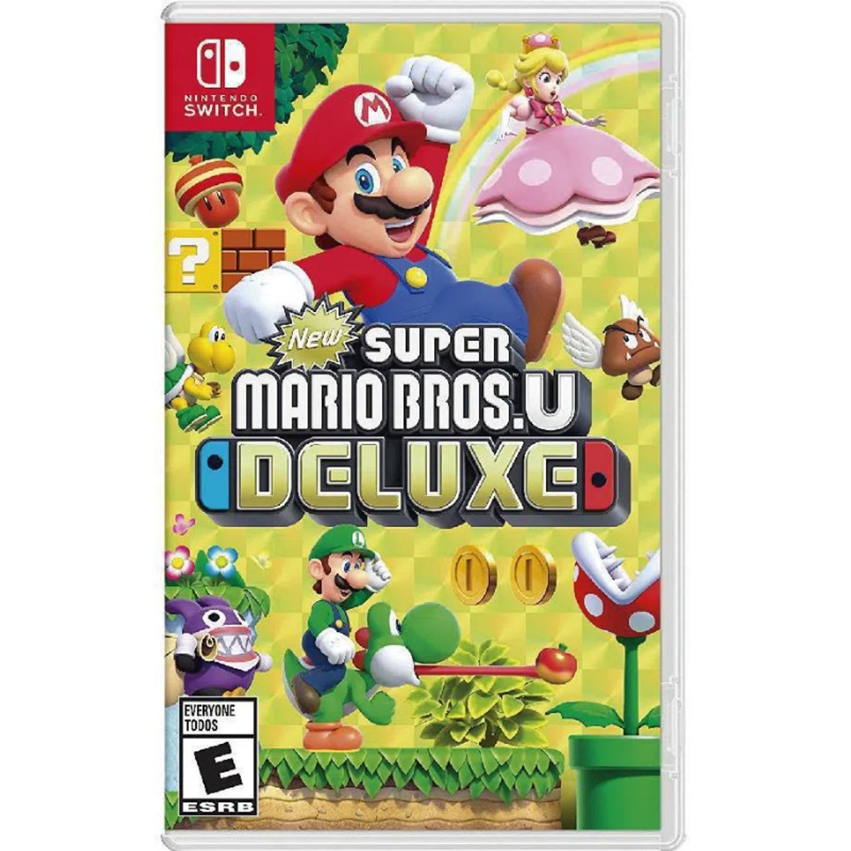 NINTENDO - Super Mario Bros U Deluxe New - Juego Nintendo Switch