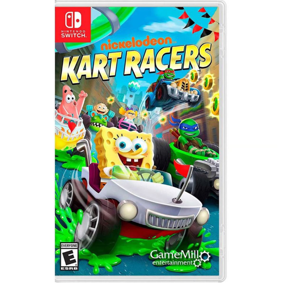 NINTENDO - Nickelodeon Kart Racers - Juego Nintendo Switch