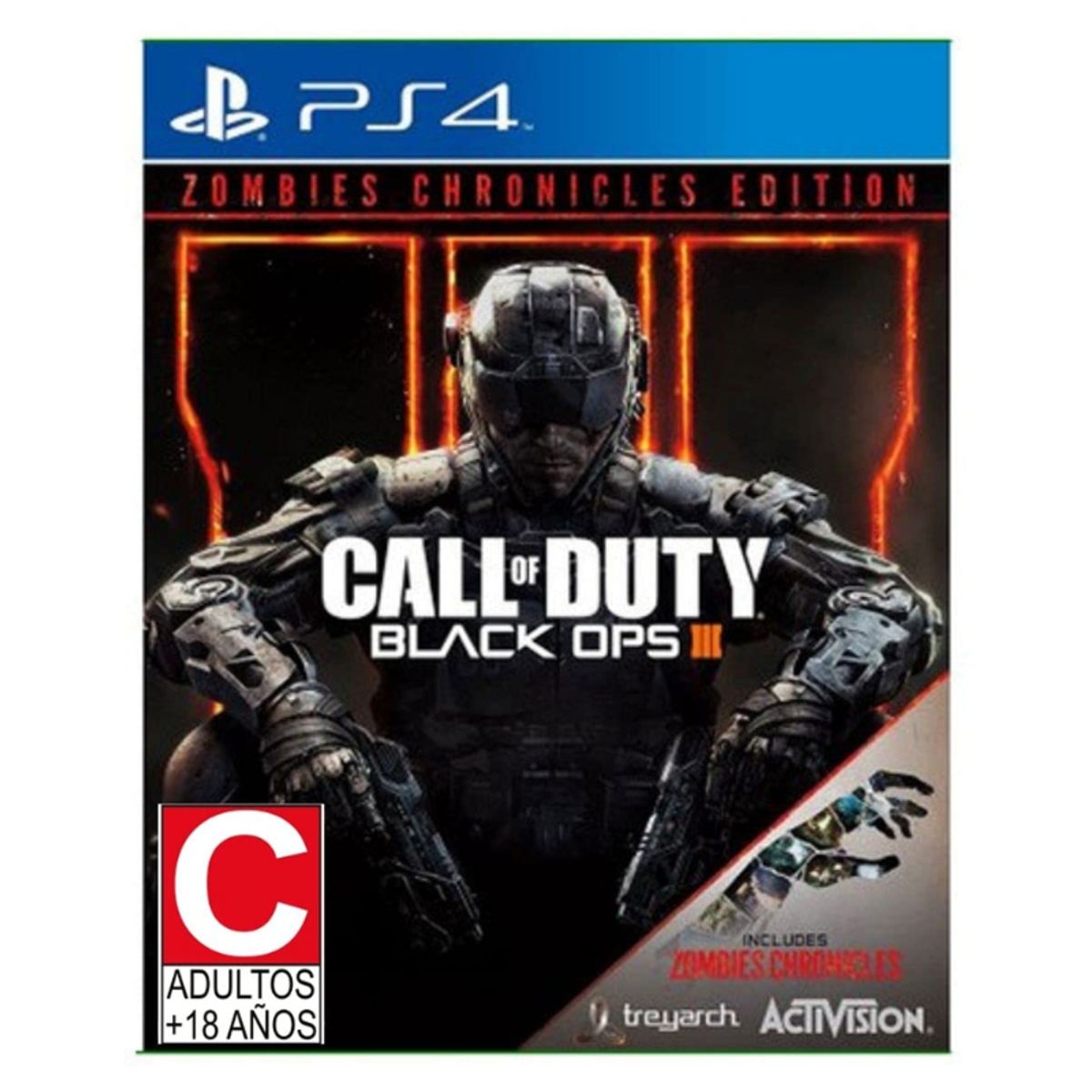 PLAYSTATION - Call of Duty Black Ops III Zombies Chronicles – Juego PS4 Playstation 4