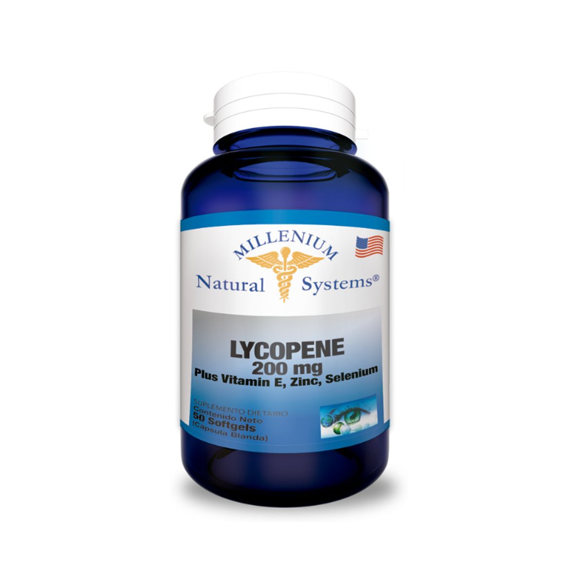 NATURAL SYSTEM - VITAMINA E + ZINC + SELENIO - LYCOPENE SUPLEMENTO
