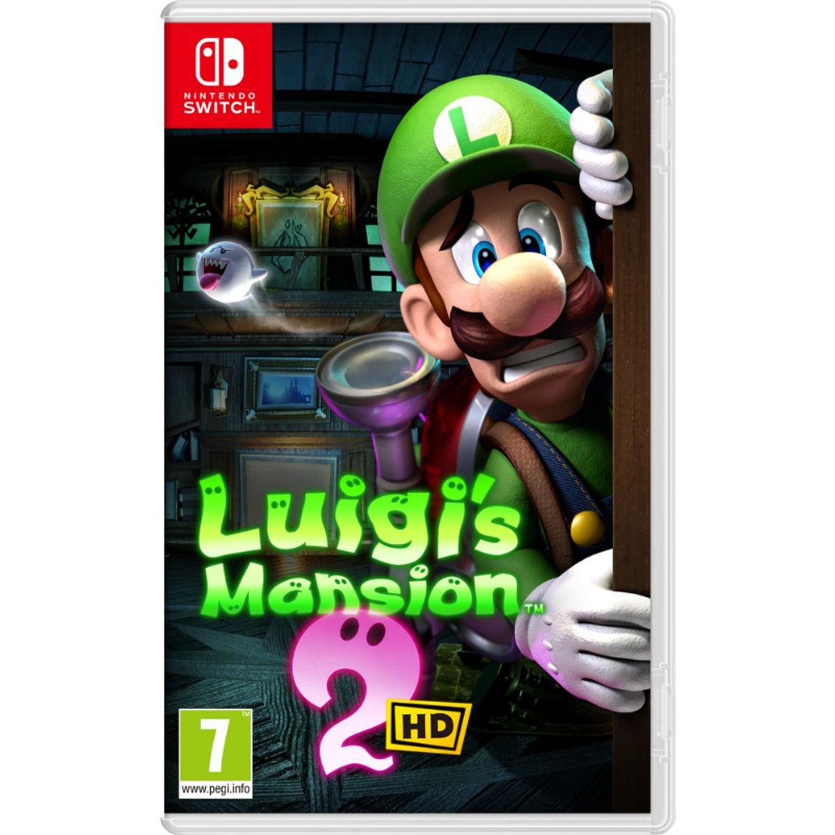 NINTENDO - Luigis Mansion 2 HD - Juego Nintendo Switch