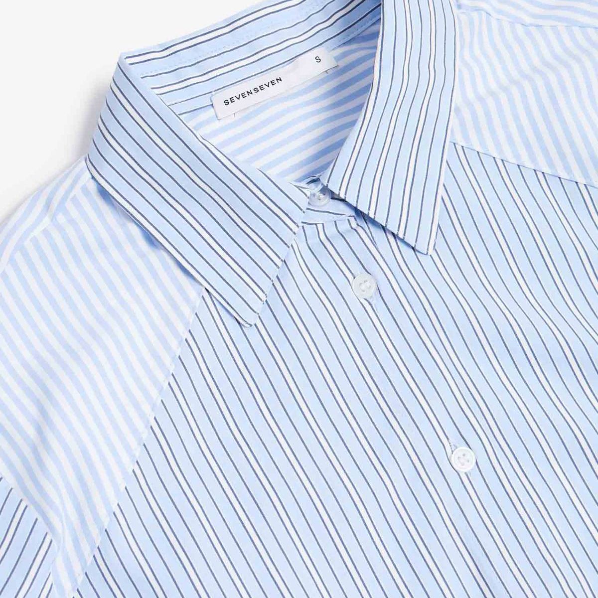 SEVEN SEVEN - Blusa Para Mujer Manga Larga Color Azul Marca Seven Seven #28124125