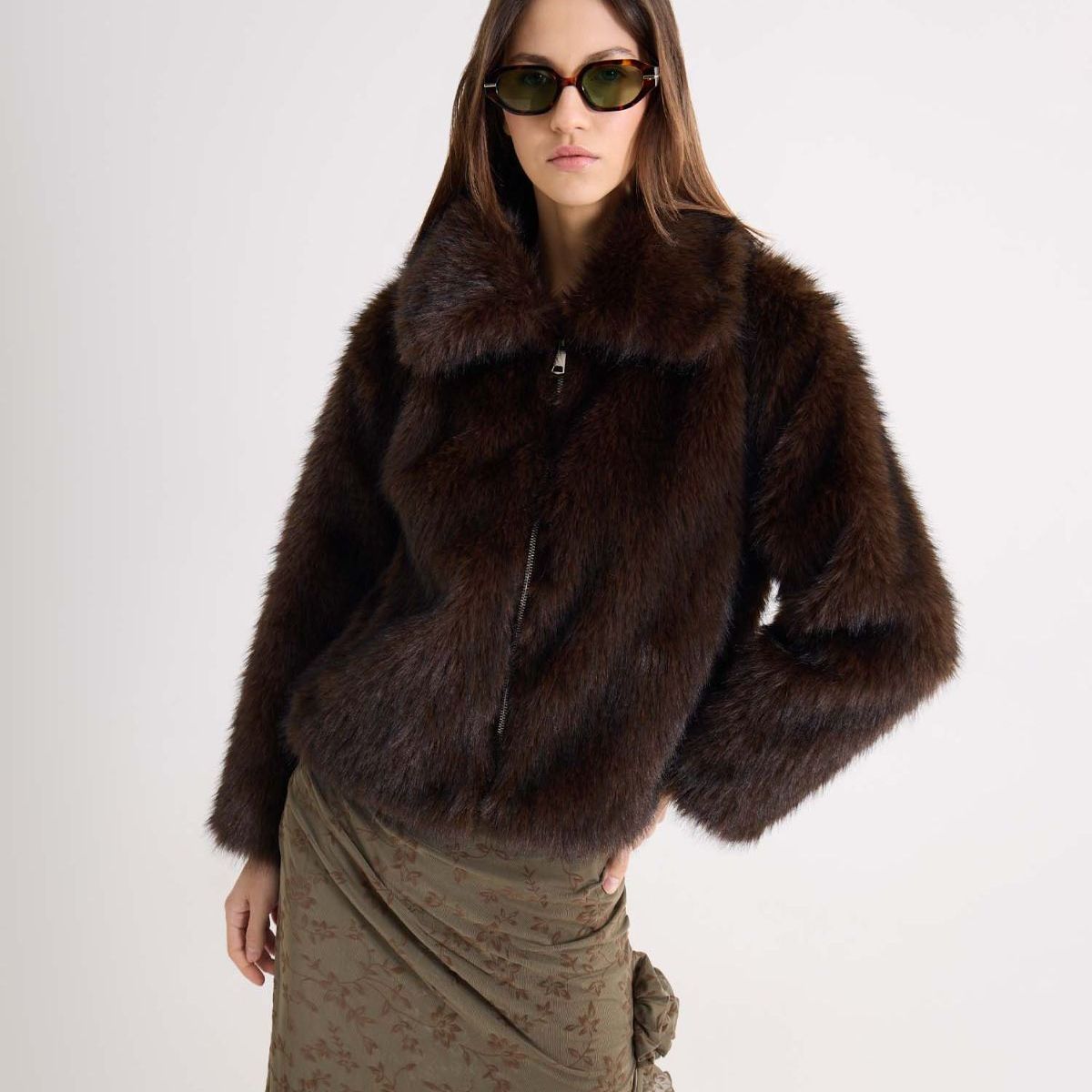 SEVEN SEVEN - Chaqueta Para Mujer Abrigo Color Café Marca Seven Seven #28080998