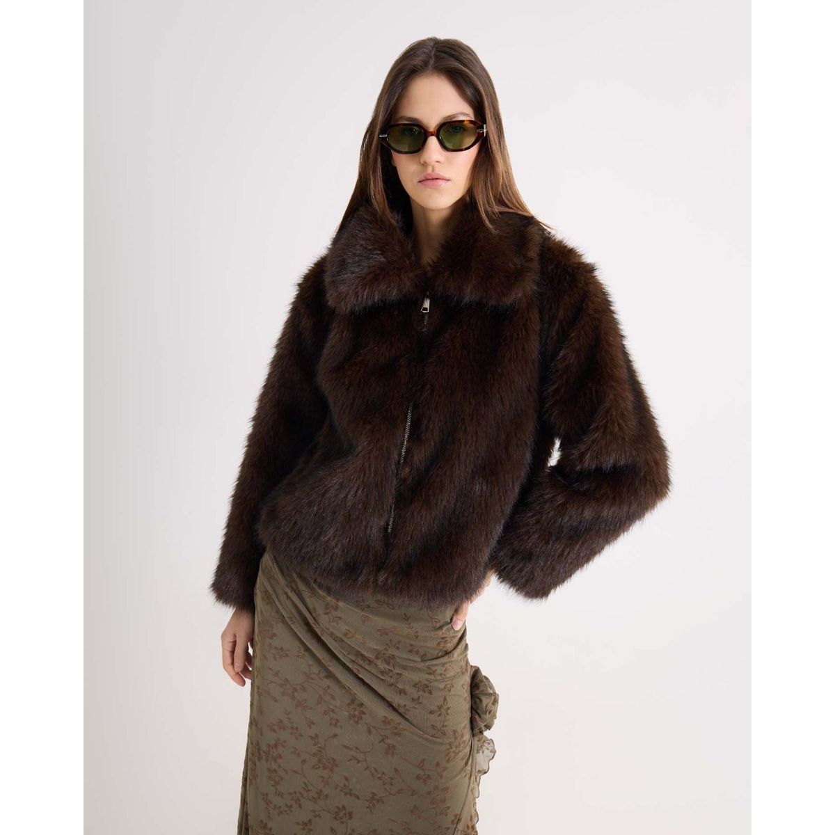 SEVEN SEVEN - Chaqueta Para Mujer Abrigo Color Café Marca Seven Seven #28080998