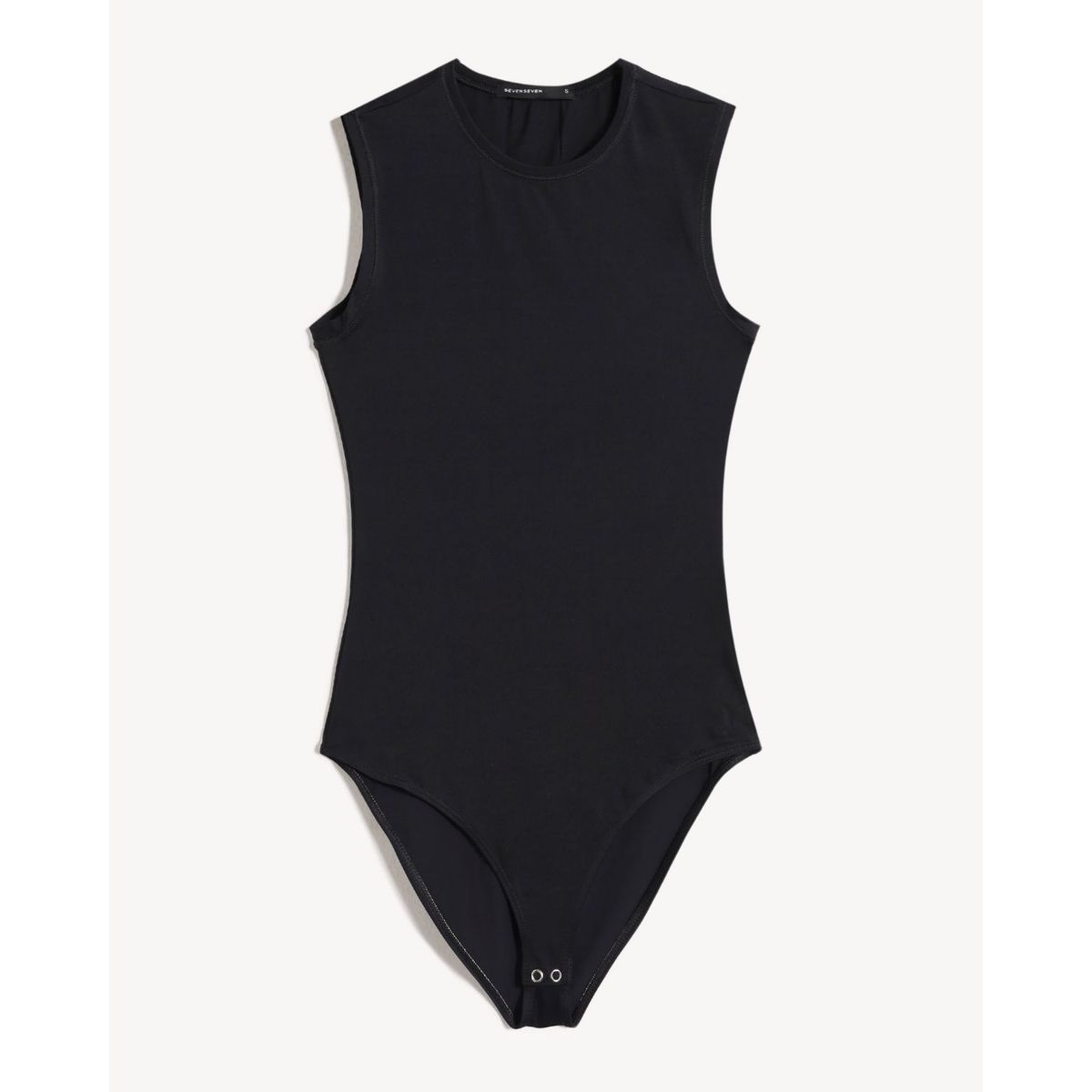 SEVEN SEVEN - Camiseta Para Mujer Manga Sisa Moda Color Negro Marca Seven Seven #28096579