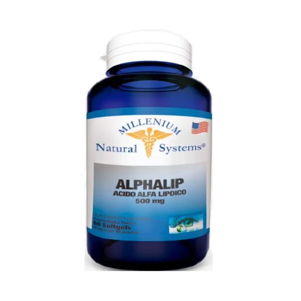 NATURAL SYSTEM - SUPLEMENTO CON VEGETALES Y VITAMINAS  x 60 UNIDADES /ALPHALIP