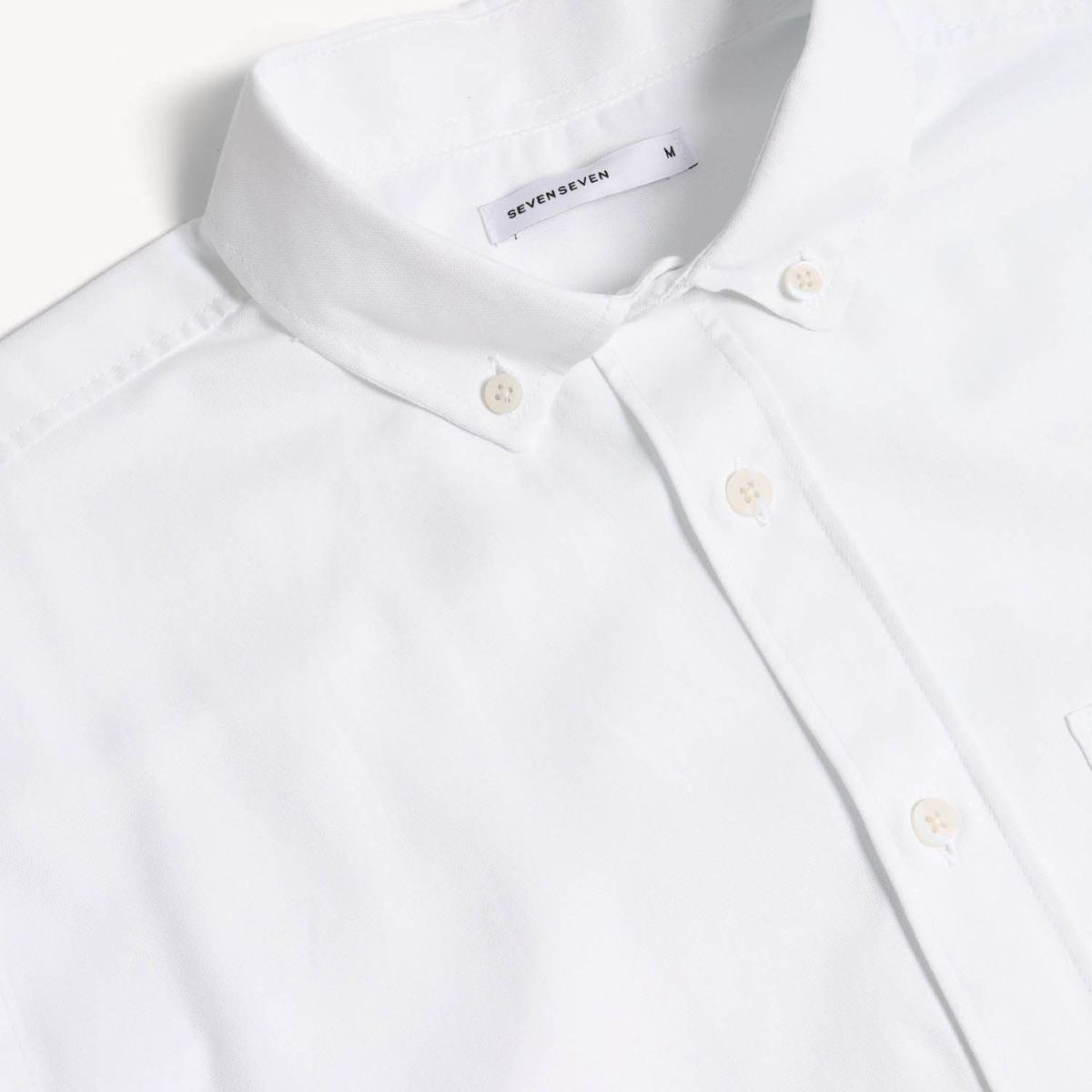 SEVEN SEVEN - Camisa Con Bordado  Para Hombre Crudo Seven Seven