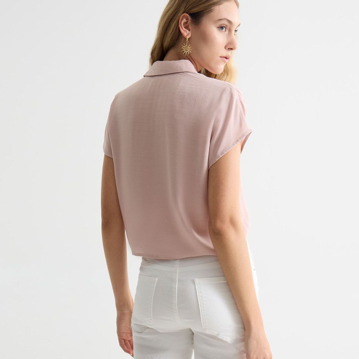 SEVEN SEVEN - Blusa Para Mujer Manga Corta Color Azul Marca Seven Seven #28124016