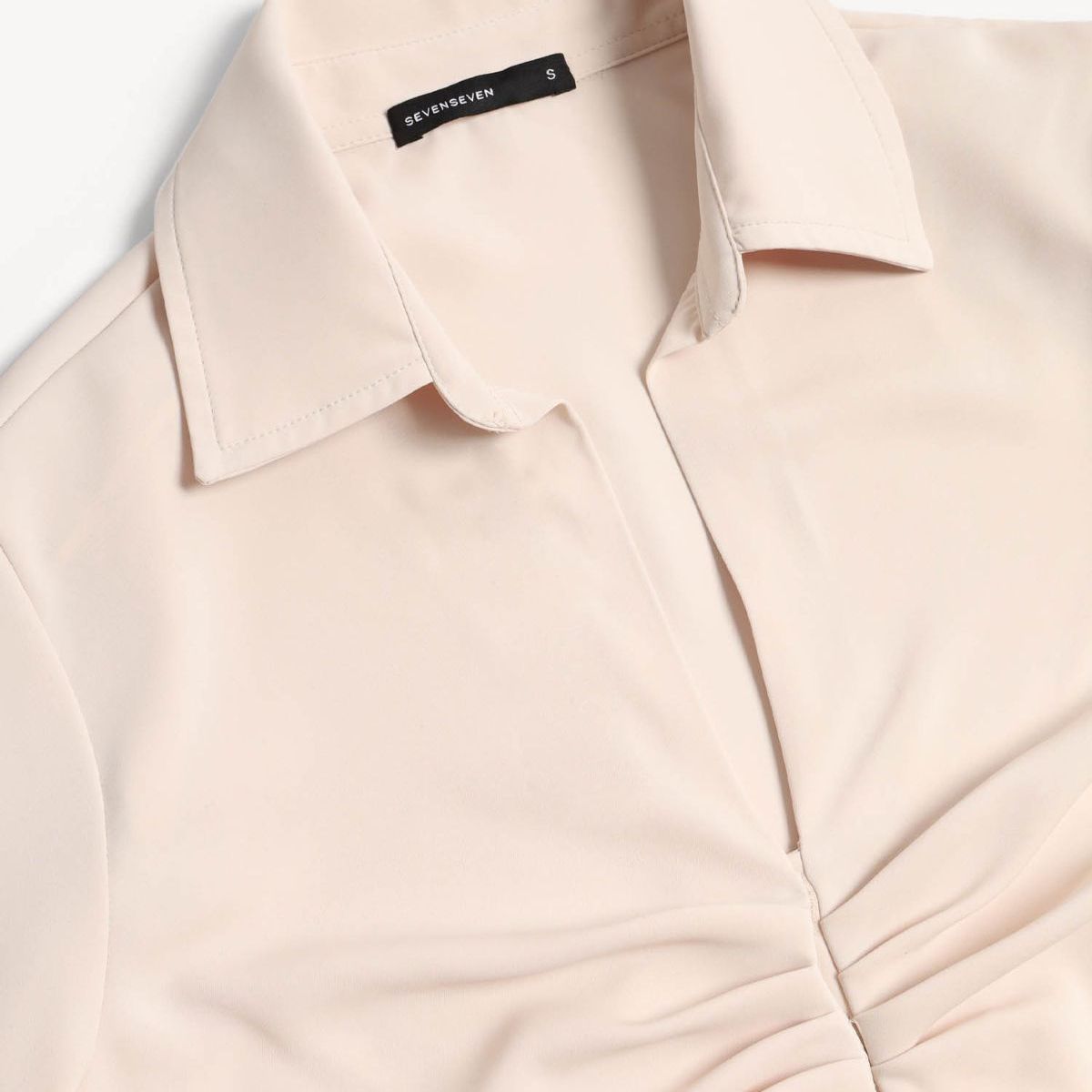 SEVEN SEVEN - Blusa Para Mujer Manga Larga Color Beige Marca Seven Seven #28124112