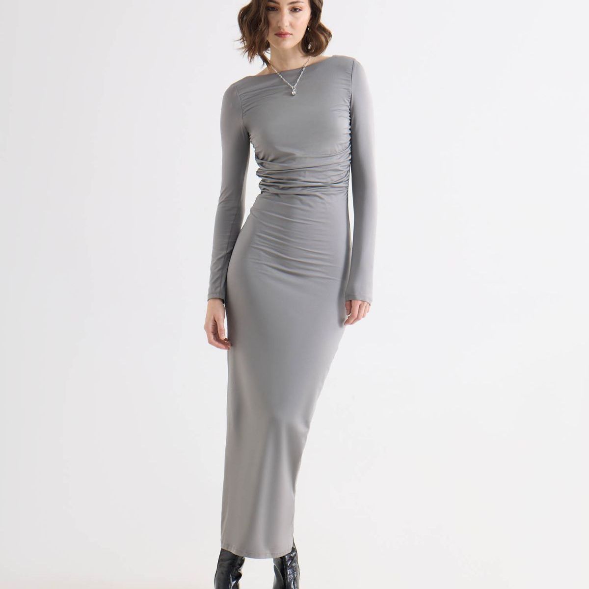 SEVEN SEVEN - Vestido Para Mujer M/Sisa Corto Color Gris Marca Seven Seven #28171449