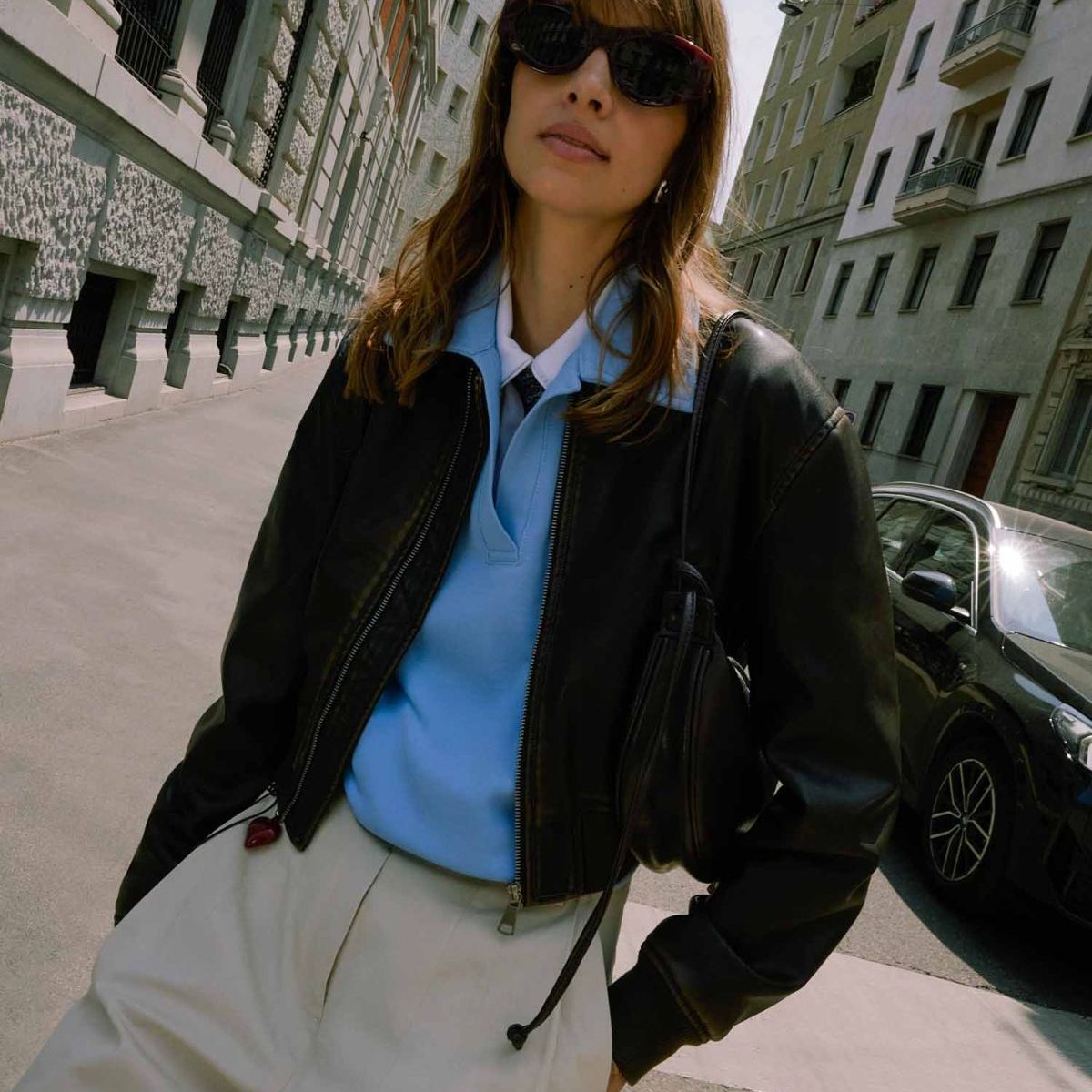 SEVEN SEVEN - Buzo Para Mujer Cuello V Color Azul Marca Seven Seven #28060463