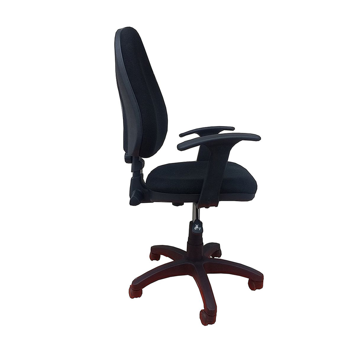 ADEQUAR - Silla Escritorio Espalda Alta en Negro con Brazos ref SLA-2193
